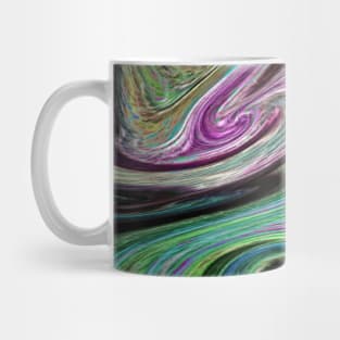 Colorful Contemporary Fluid Abstract Mug